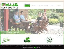 Tablet Screenshot of holz-maag.de